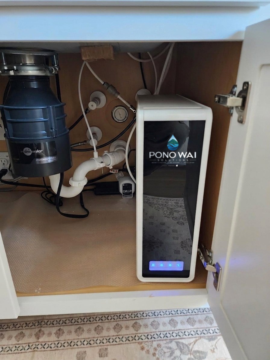 Water treatment system installation, example 7